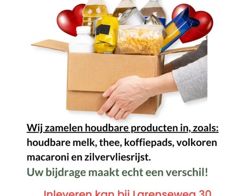 Voedsel Inzameling voor de Voedselbank