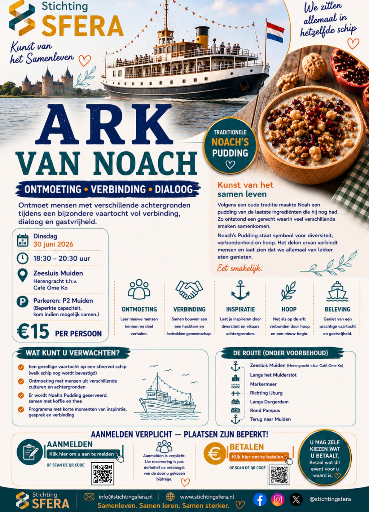 Aankomende activiteit banner